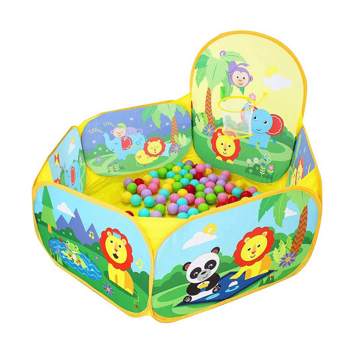 Ball Pool Reig 50 x 50 x 50 cm animals 25 Balls Ball Pool Reig 50 x 50 x 50 cm animals 25 Balls
