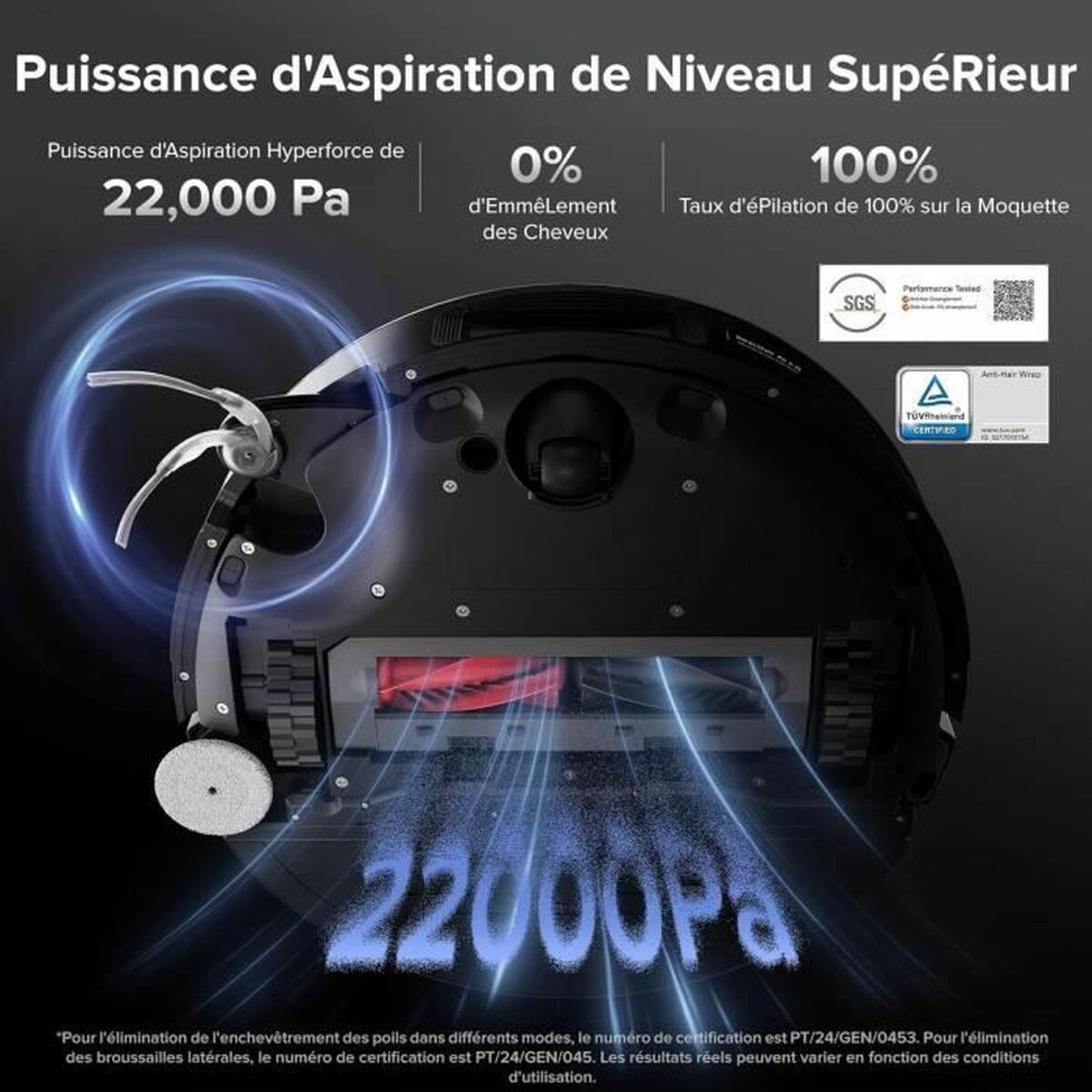 Robot Vacuum Cleaner Roborock 6400 mAh