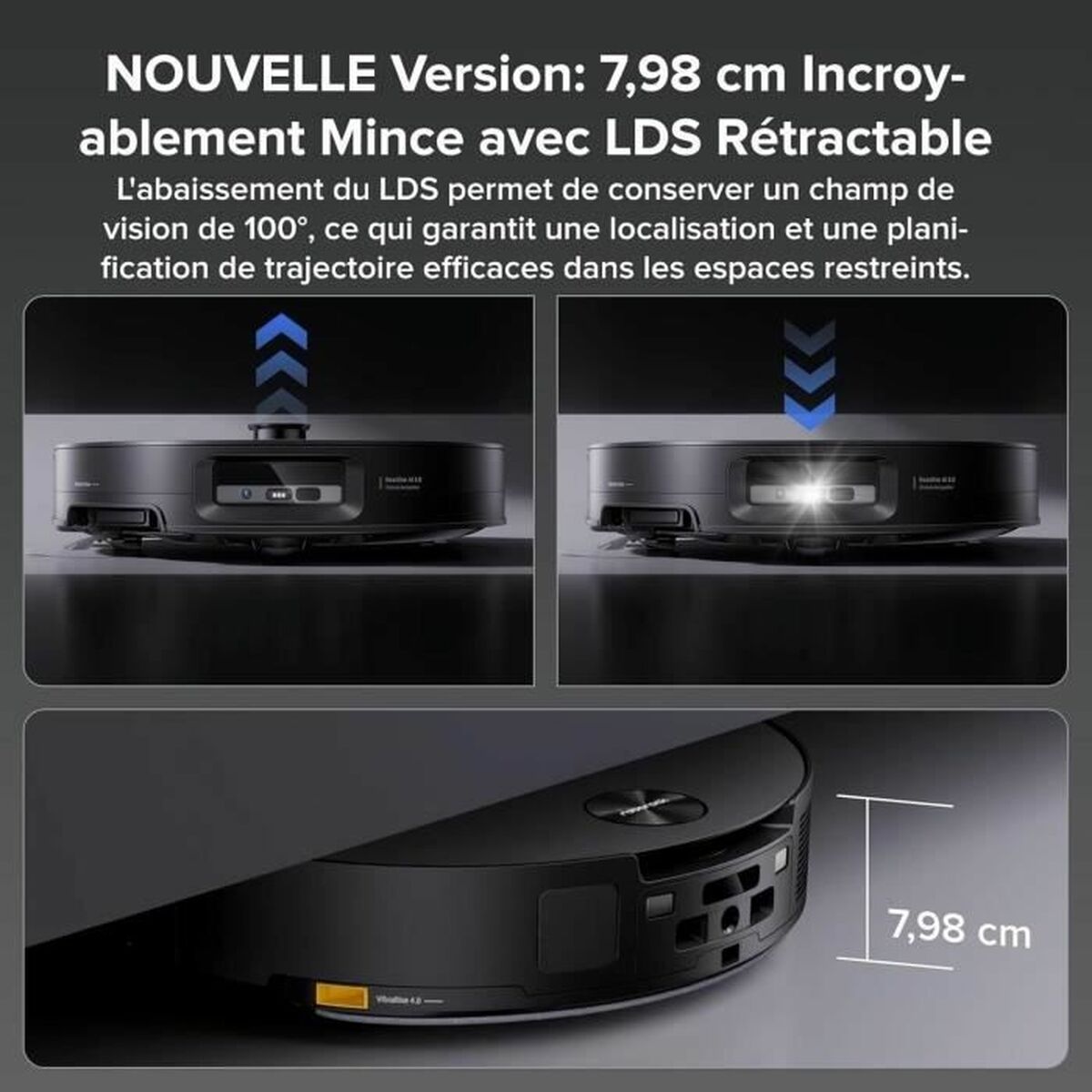 Robot Vacuum Cleaner Roborock 6400 mAh