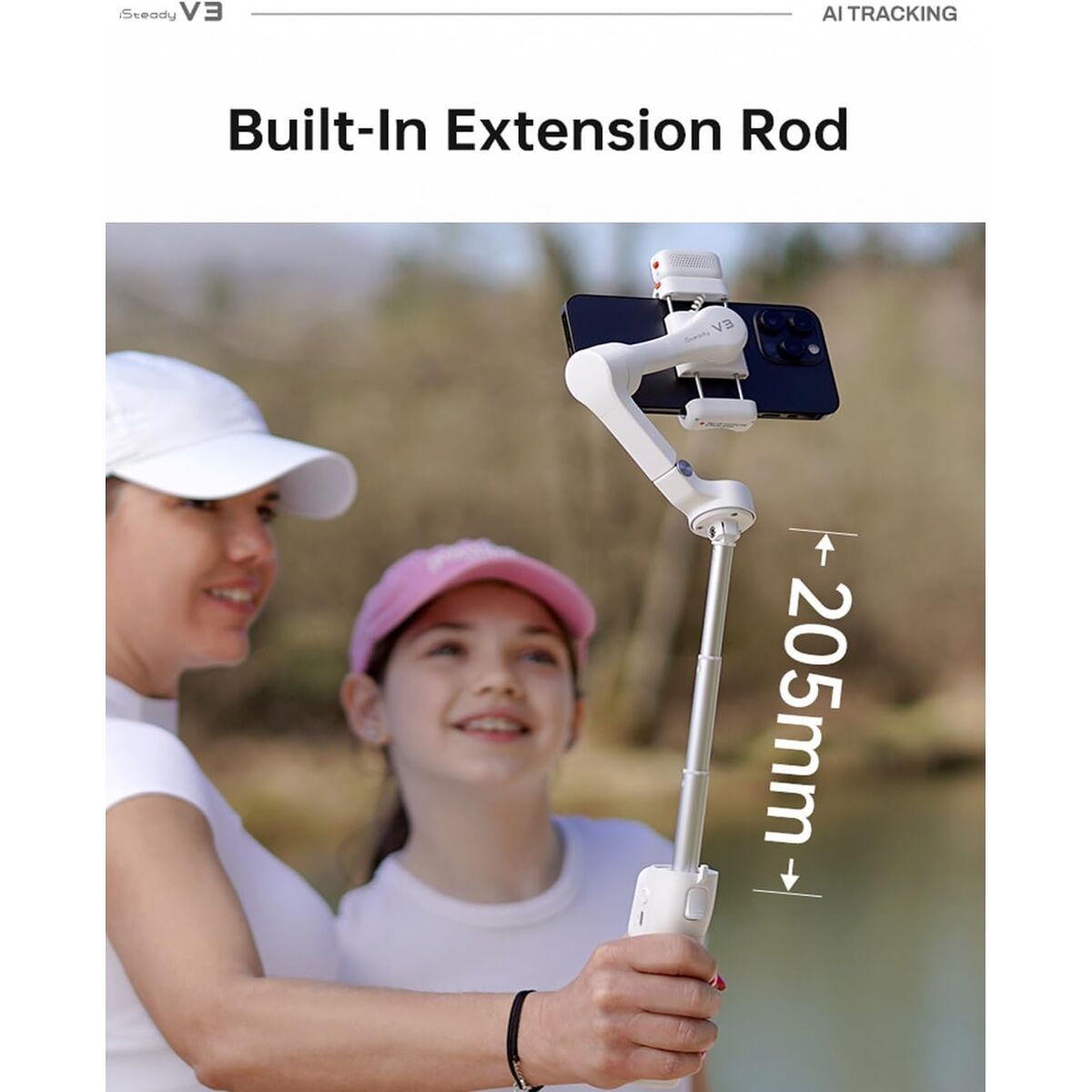 Camera Stabiliser for Smartphone Hohem HPG-V3 BLK
