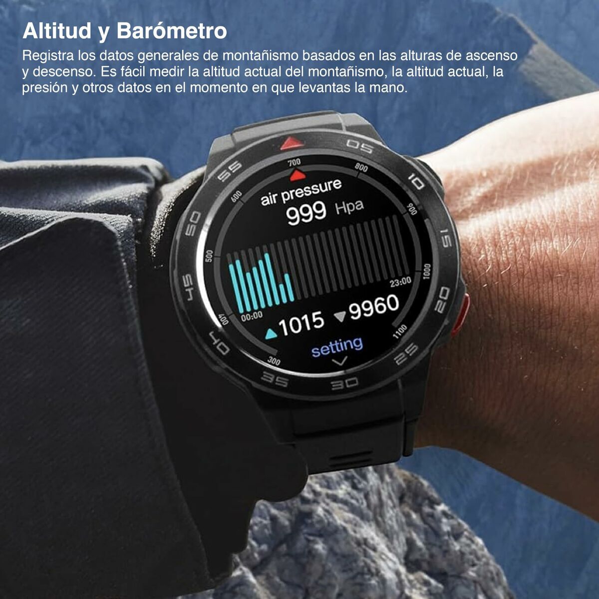 Smartwatch Mibro GS Pro Black