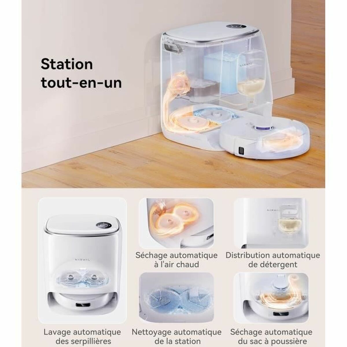 Robot Vacuum Cleaner Narwal Freo X Ultra