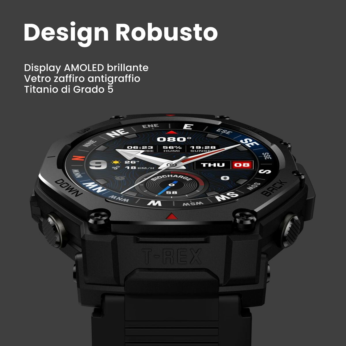 Smartwatch Amazfit W2443EU1N Black 1,5″