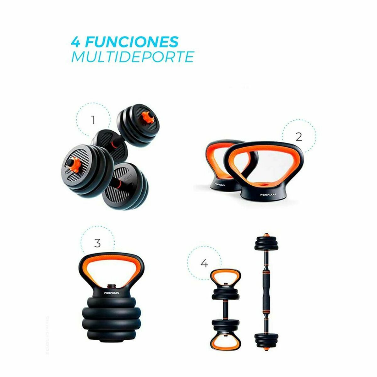Kettlebell and Dumbbell Kit Xiaomi (Refurbished A)