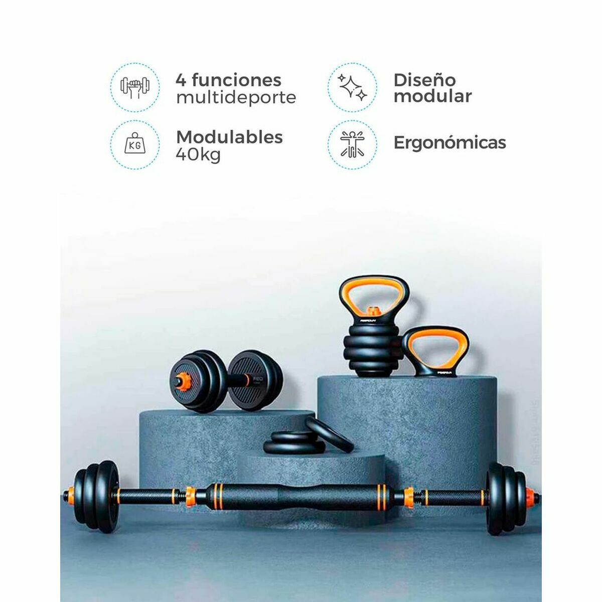 Kettlebell and Dumbbell Kit Xiaomi (Refurbished A)