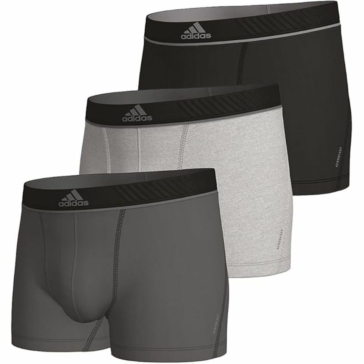 Men’s Boxer Shorts Adidas Active Micro Flex Eco 3 Units