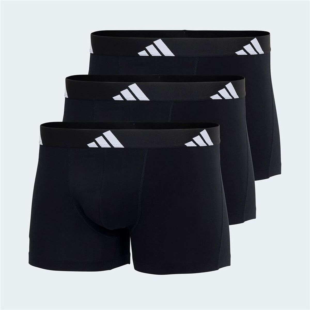 Men’s Boxer Shorts Adidas Active Flex Black 3 Pieces