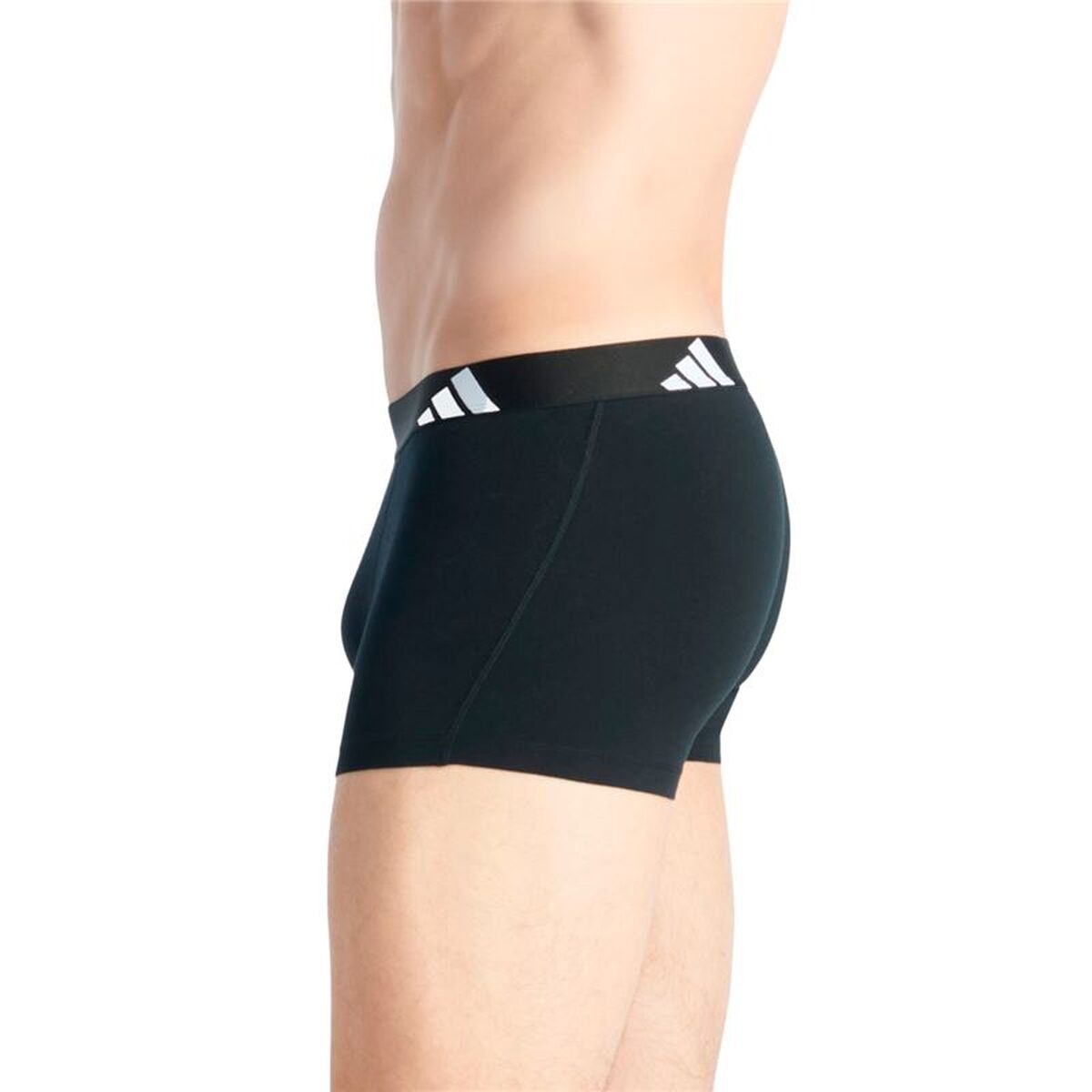 Men’s Boxer Shorts Adidas Active Flex Black 3 Pieces