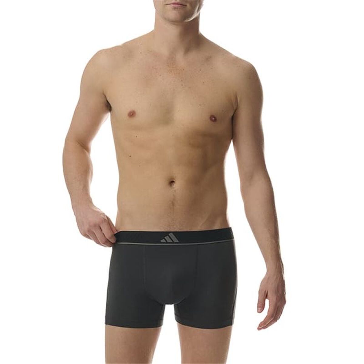 Men’s Boxer Shorts Adidas 2P Active Micro Flex Eco Black 2 Pieces