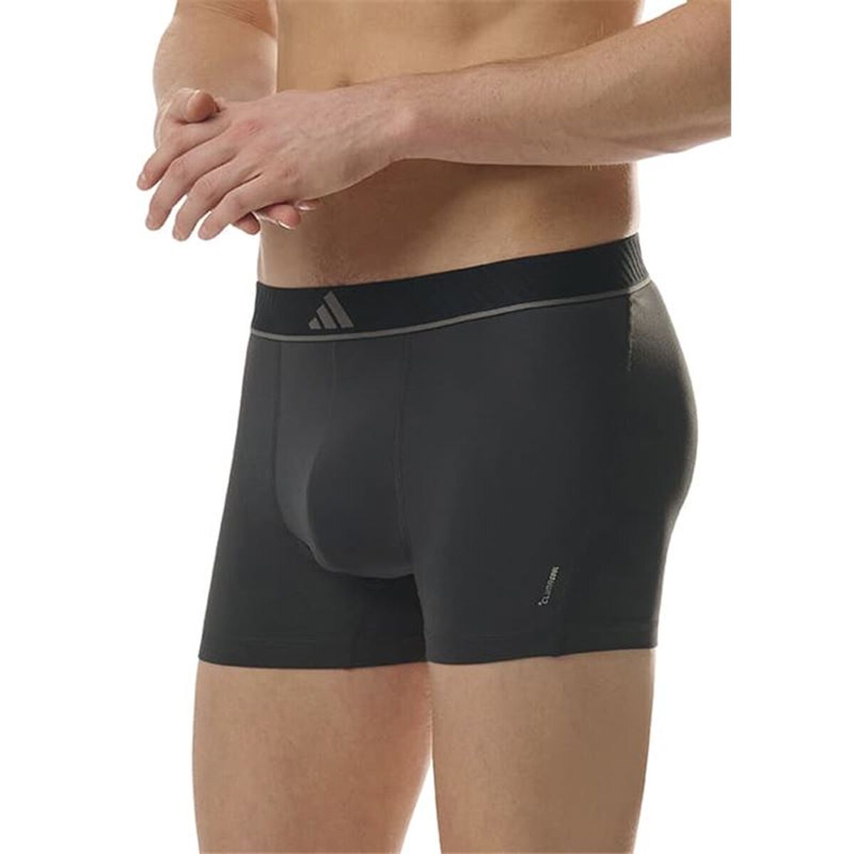 Men’s Boxer Shorts Adidas 2P Active Micro Flex Eco Black 2 Pieces