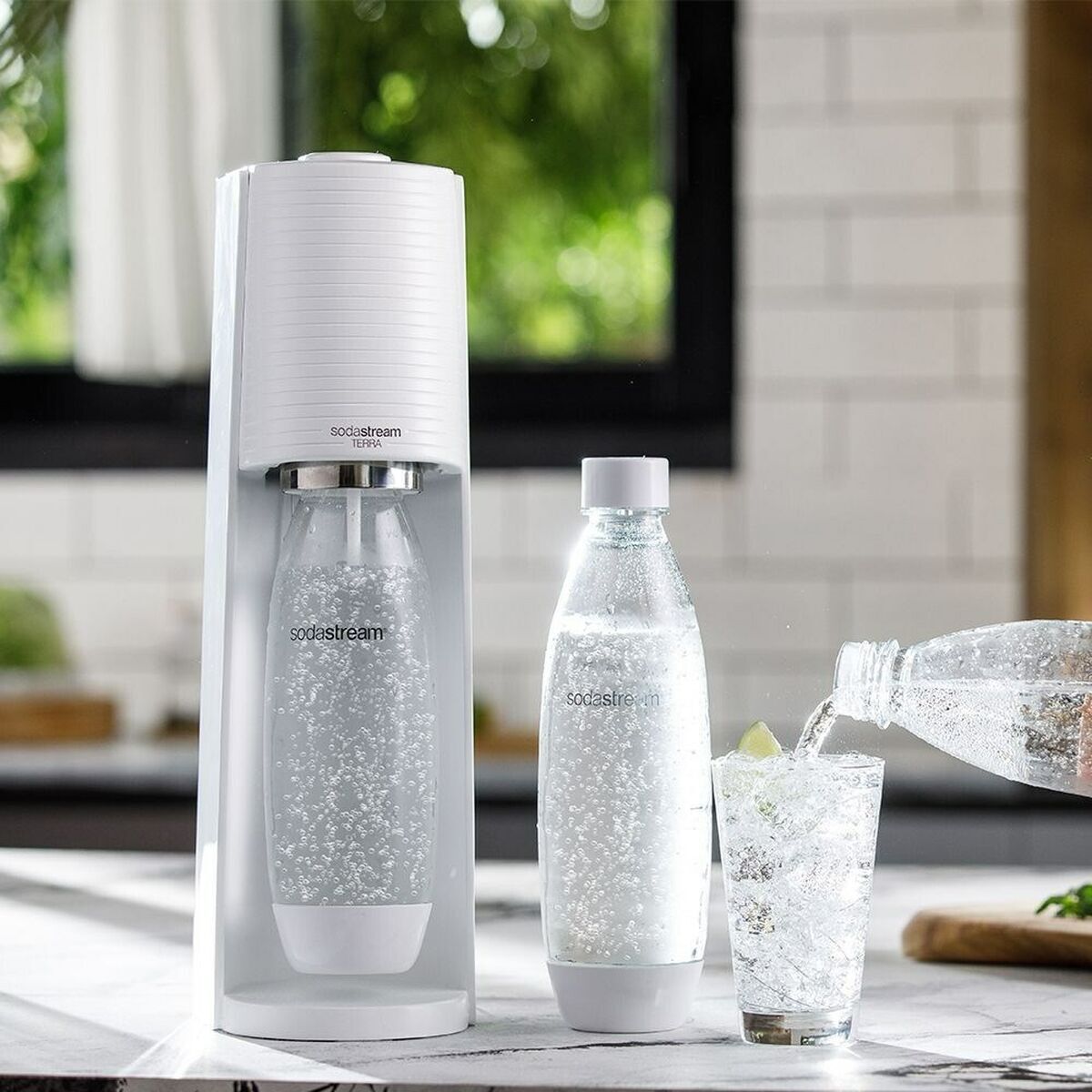 Soda Machine sodastream TERRA WHITE White 60 L