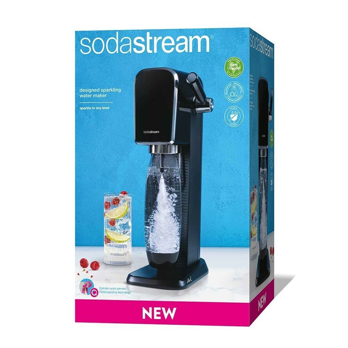 Soda Machine sodastream ART BLACK Black 1 L