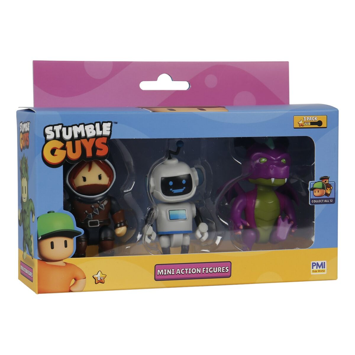 Action Figure PMI Kids World S2 MINI ACTION FIGURES – 3 PACK VER.A