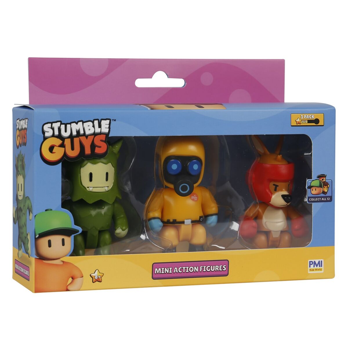 Action Figure PMI Kids World S2 MINI ACTION FIGURES – 3 PACK VER.B
