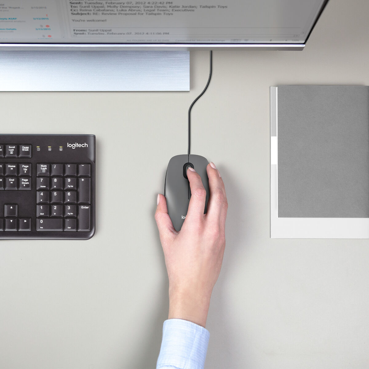 Mouse Logitech M100 Black