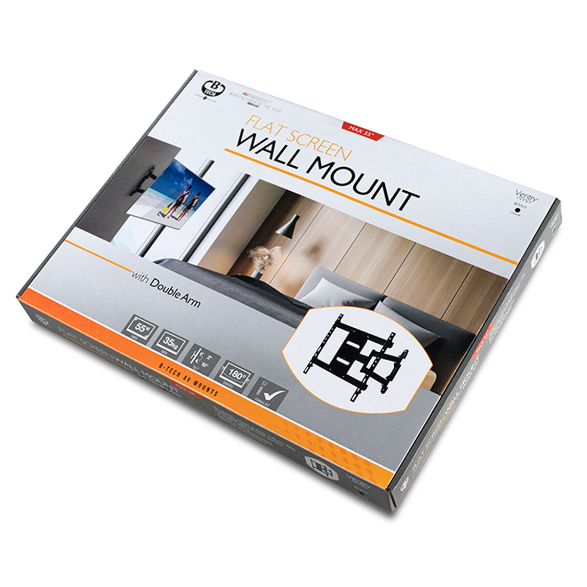 Screen Table Support B-Tech BTV513/B 55″