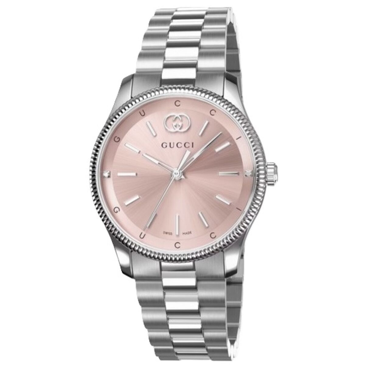 Ladies’ Watch Gucci YA1265062 Silver
