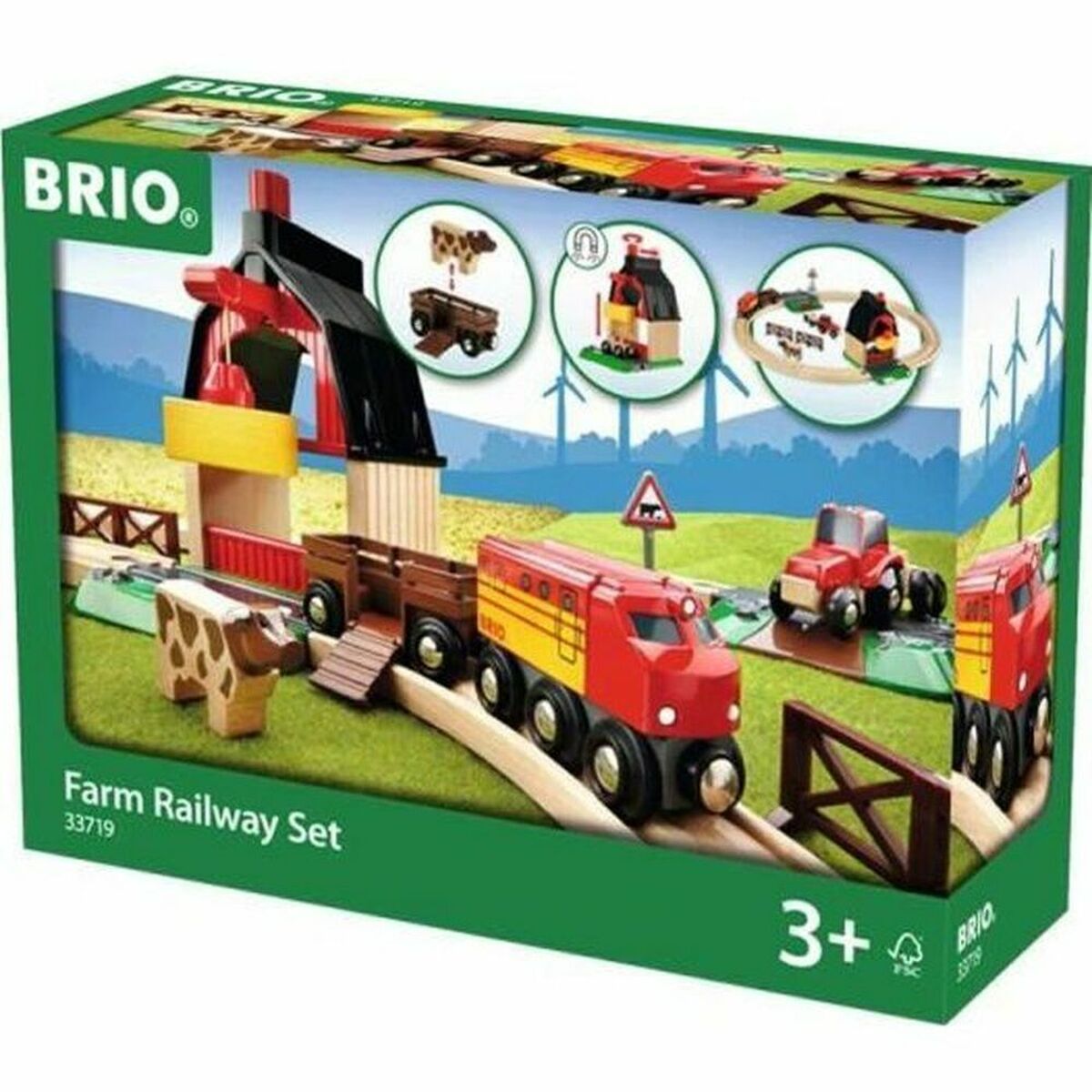 Train track Brio Farm Railway Set Train track Brio Farm Railway Set