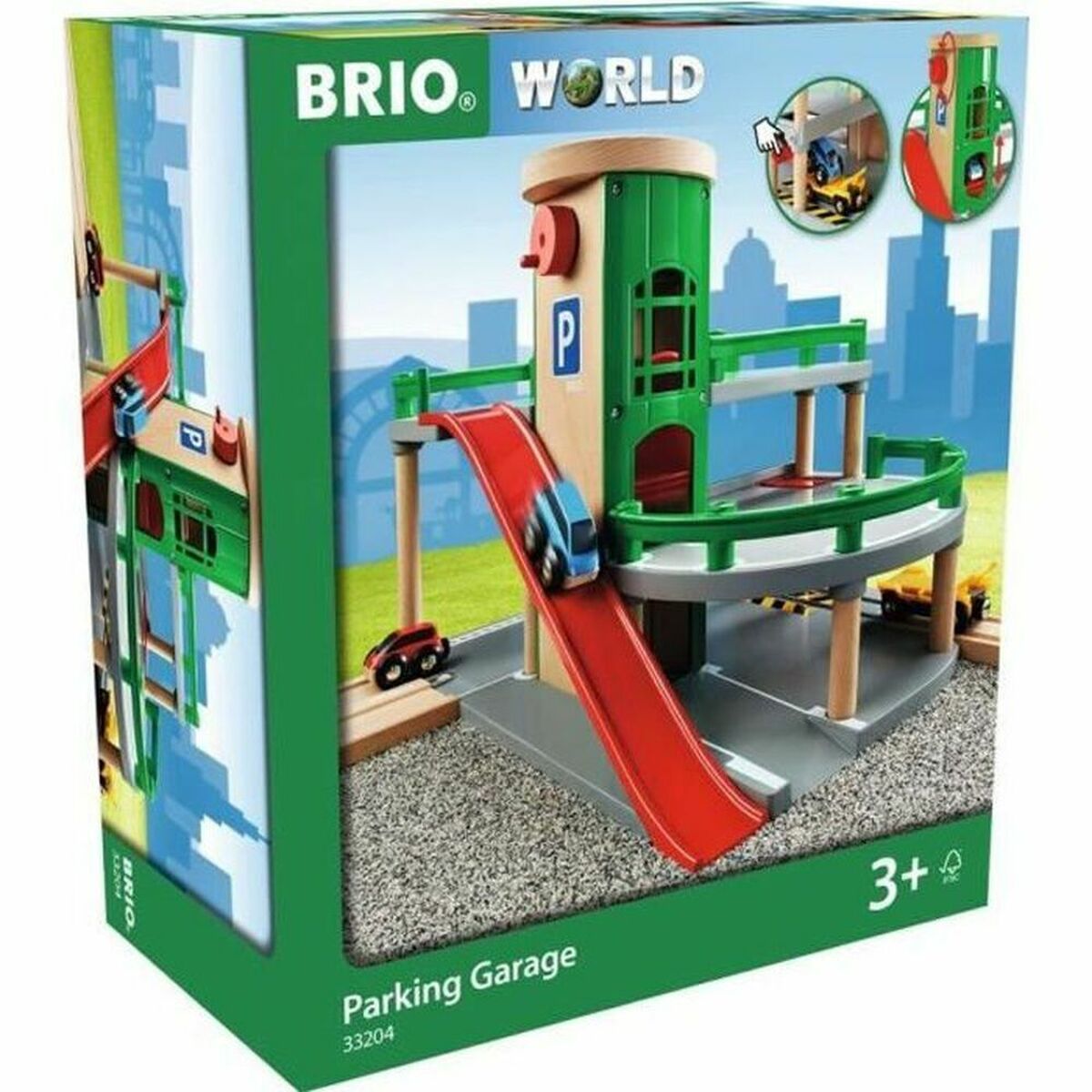 Construction set Brio Garage Rail Multicolour Construction set Brio Garage Rail Multicolour