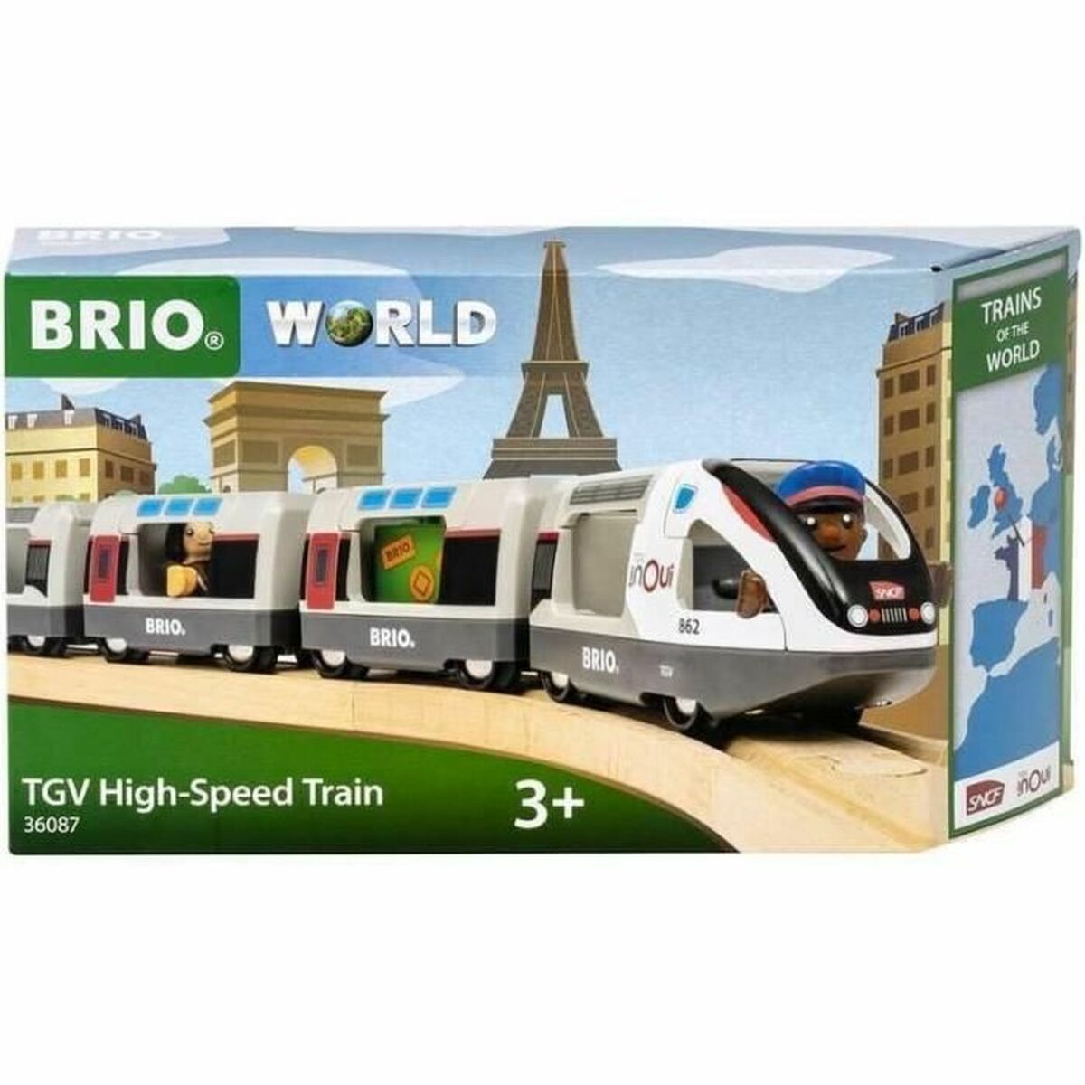 Train Brio TGV High-Speed Train Train Brio TGV High-Speed Train