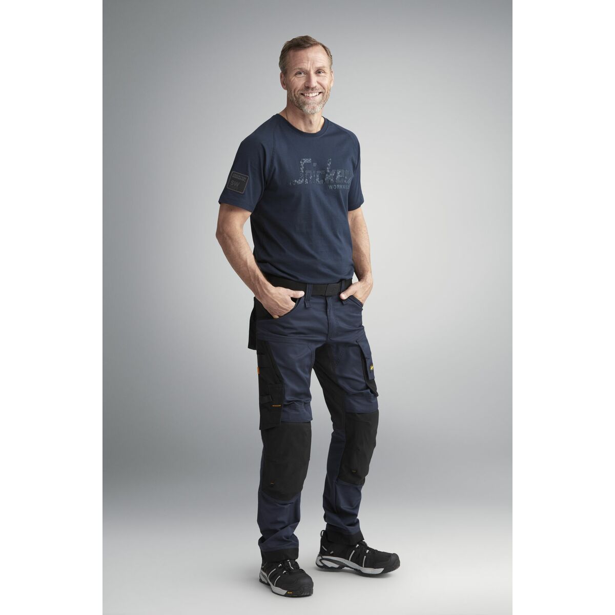 Safety trousers Snickers Workwear AllroundWork