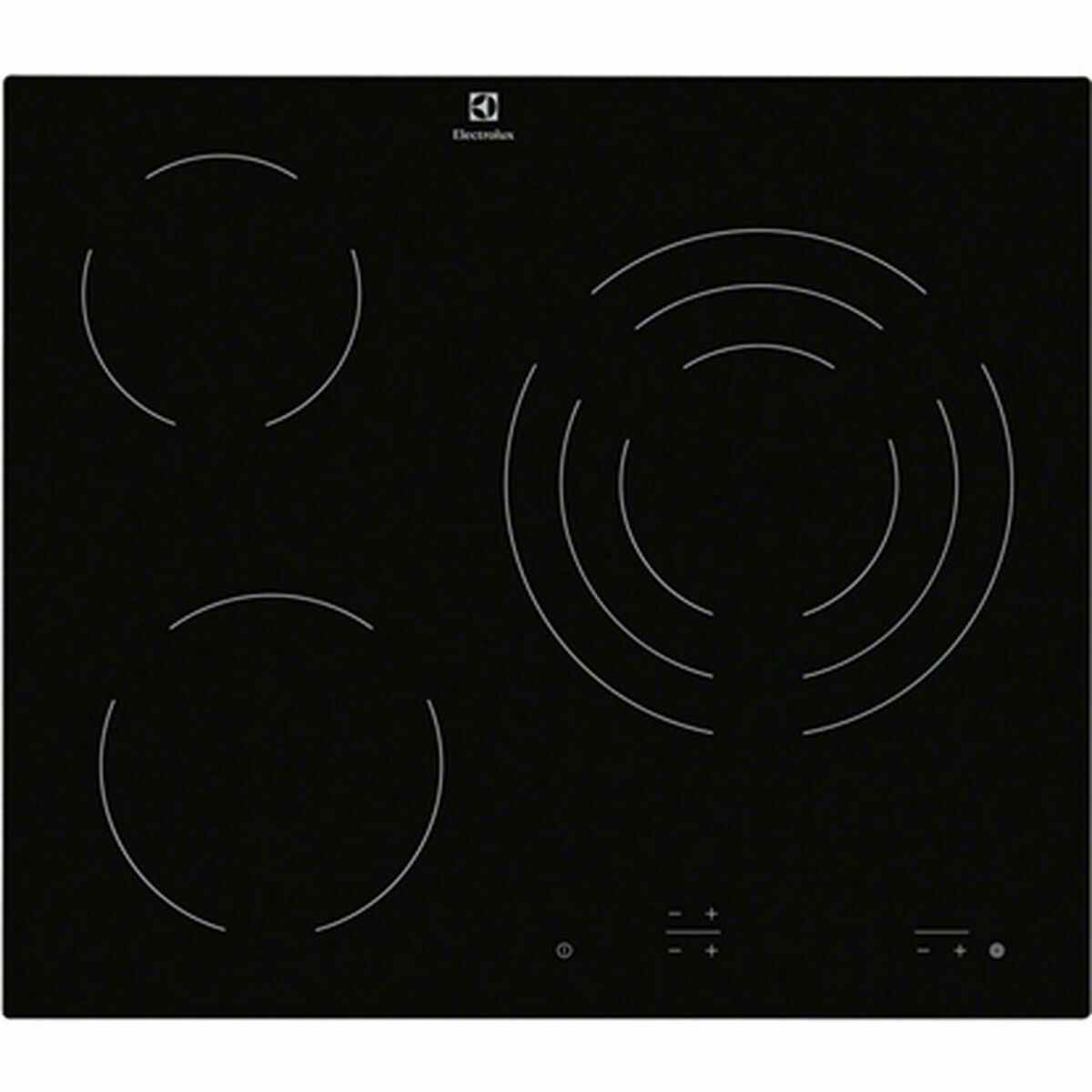 Glass-Ceramic Hob Electrolux EHF6232IOK 5700 W 60 cm