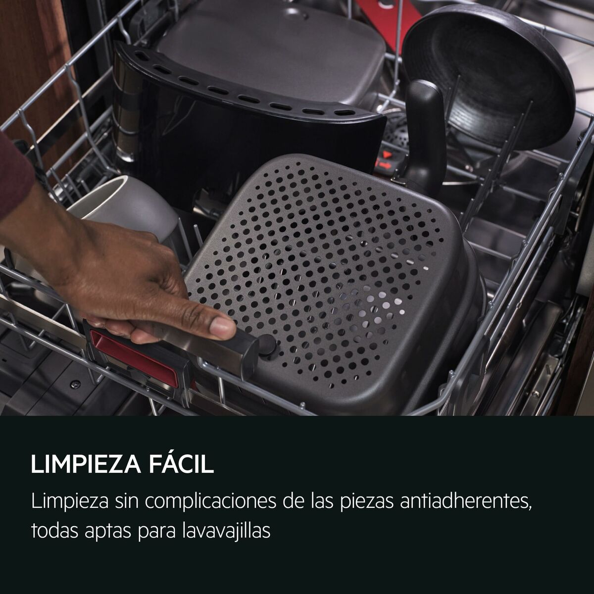 Air Fryer AEG AAF7B Black 1800 W 6,8 L 2,3 kg