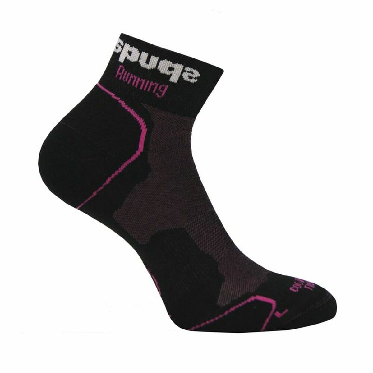 Socks Spuqs Coolmax Cushion Black Socks Spuqs Coolmax Cushion Black
