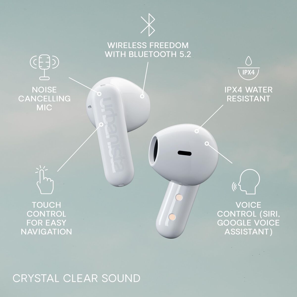 Headphones Urbanista 1036603 White