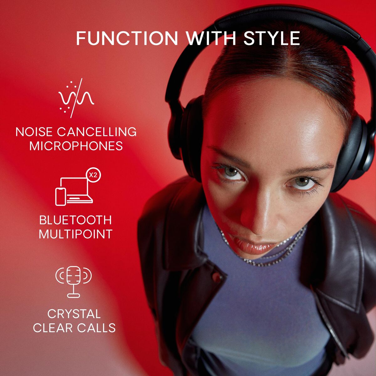 Headphones with Headband Urbanista Valencia Black Midnight black