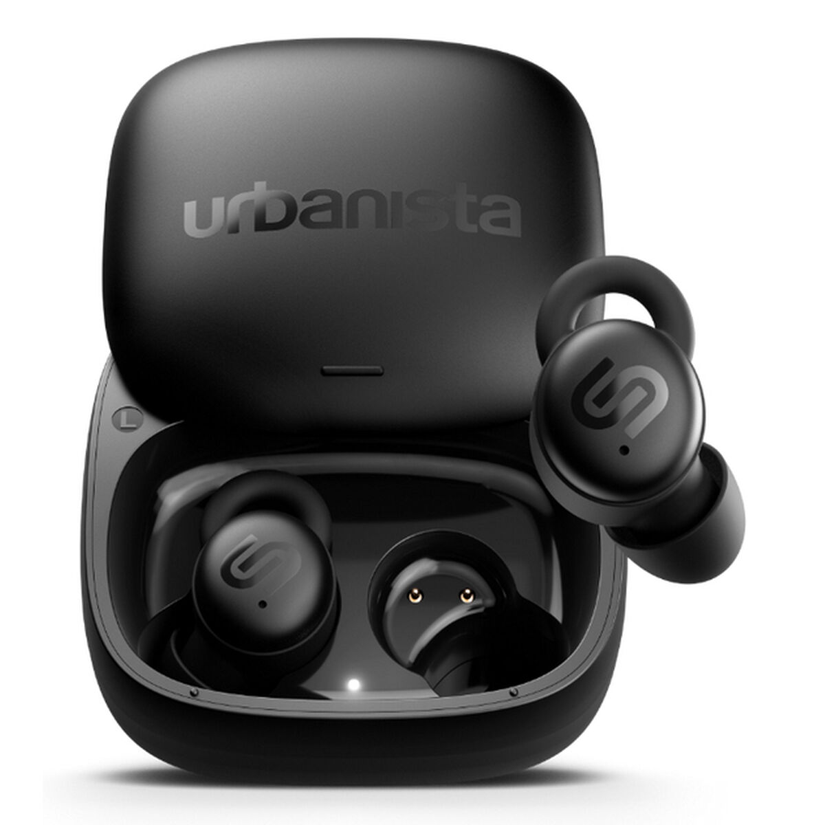 Wireless Earphones with Charging Case Urbanista Porto Black Wireless Earphones with Charging Case Urbanista Porto Black