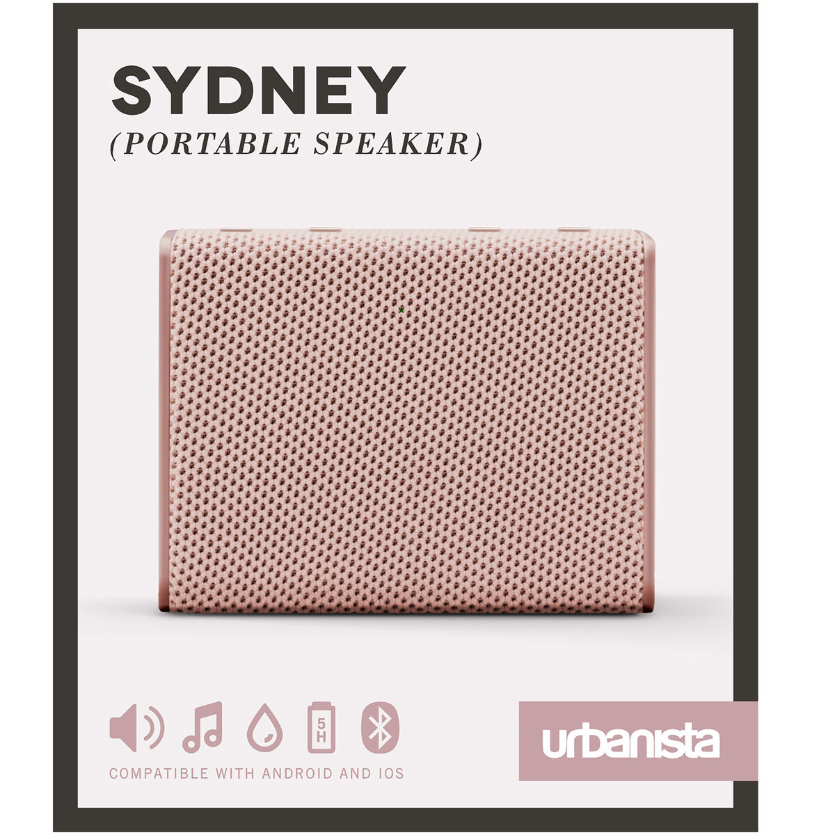 Portable Bluetooth Speakers Urbanista Sydney Rose gold 3 W 4 W