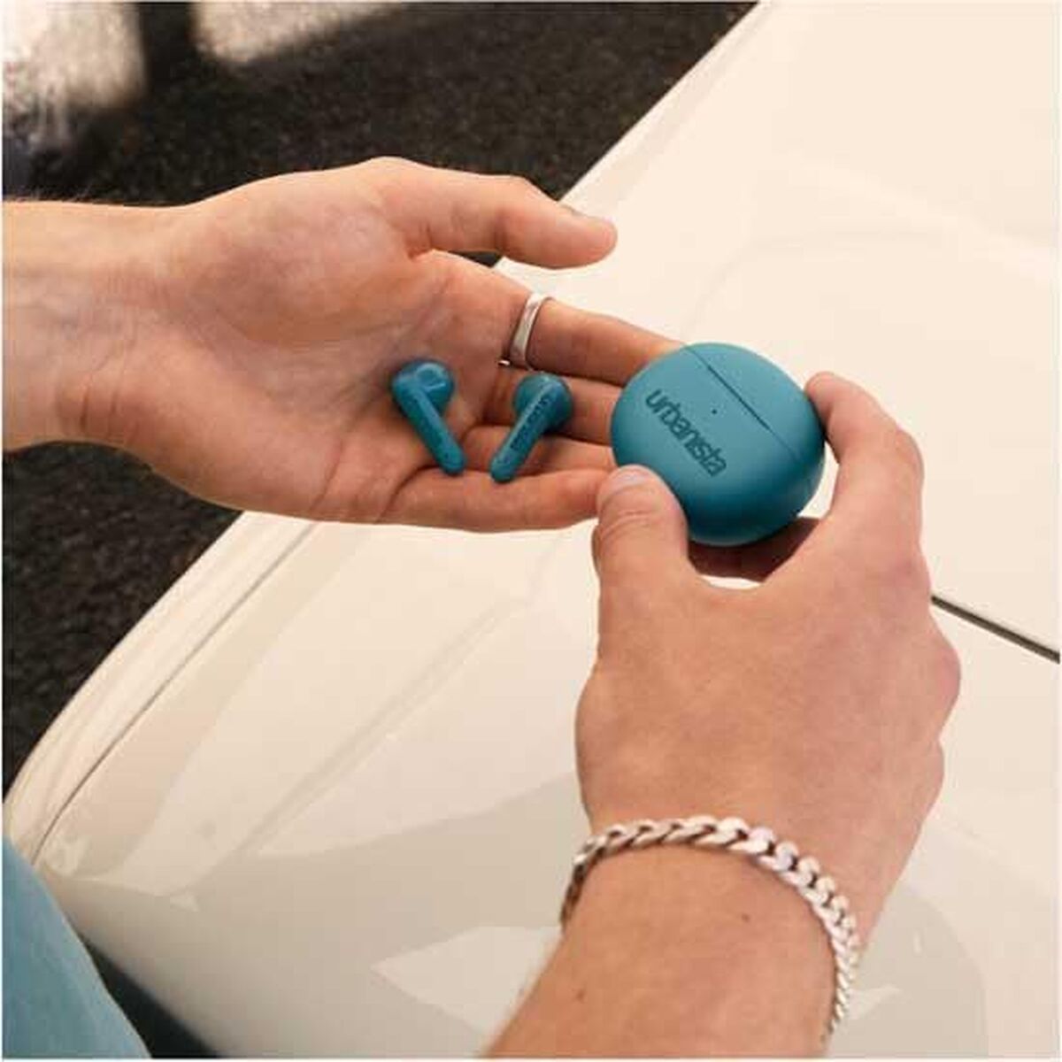 Headphones Urbanista 1036031 Green