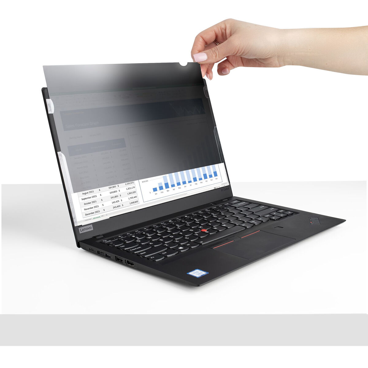 Screen Protector Startech Filtro de Privacidad para Porttil de 14in – Filtro para Monitor para Pantalla Ancha 16:9 – Protector