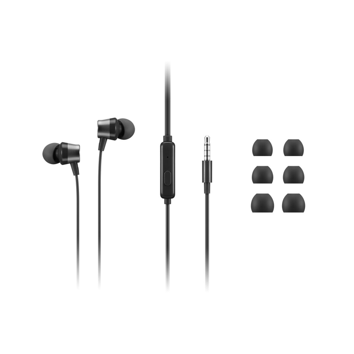 Headphones Lenovo 4XD1J77352 Black