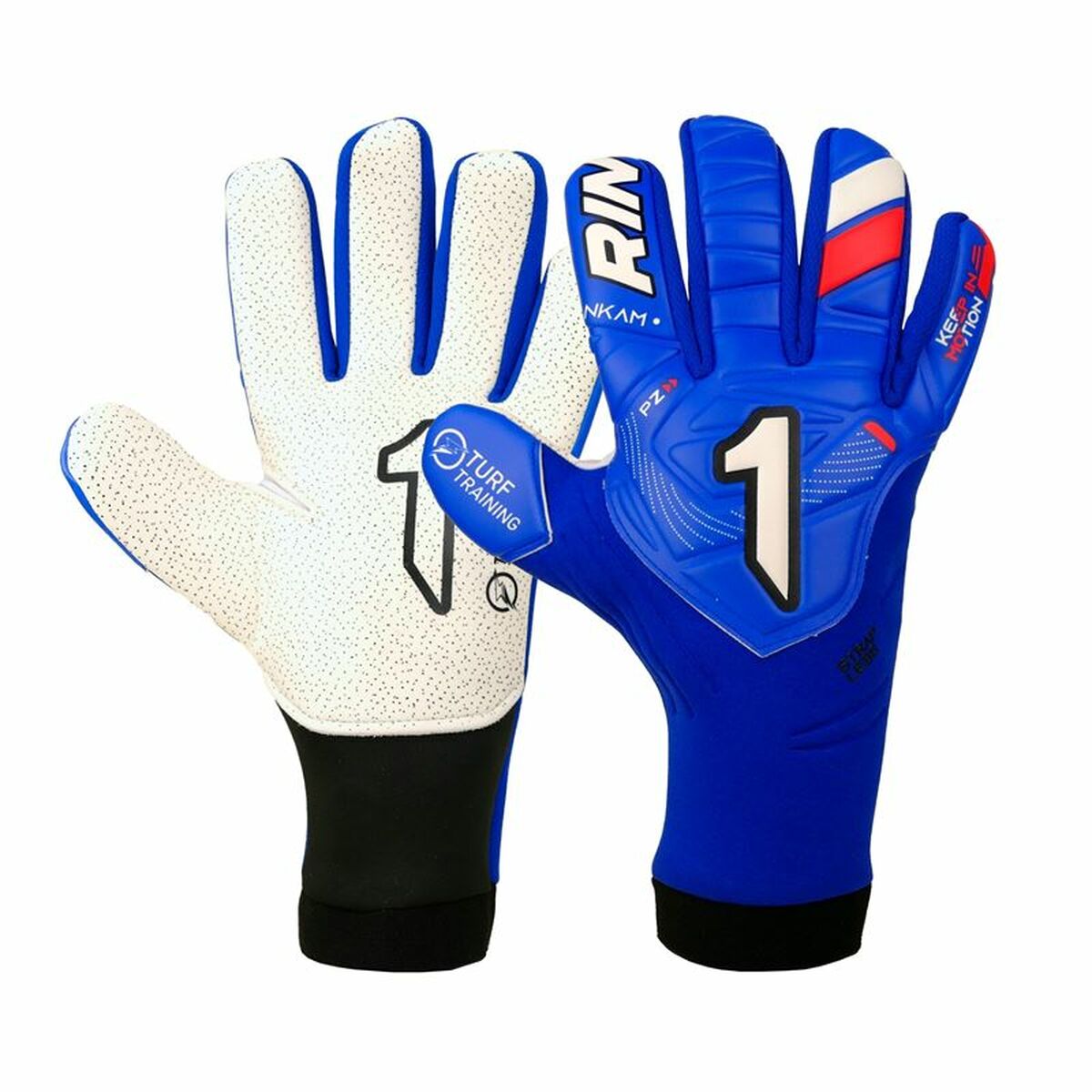Goalkeeper Gloves Rinat Nkam Training Infantil Blue Goalkeeper Gloves Rinat Nkam Training Infantil Blue