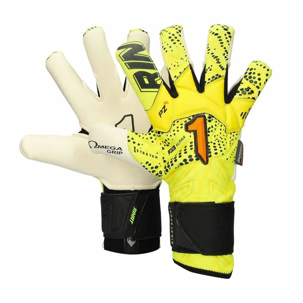 Goalkeeper Gloves Rinat Xtreme Guard Dominius Alpha Multicolour Adults Goalkeeper Gloves Rinat Xtreme Guard Dominius Alpha Multicolour Adults