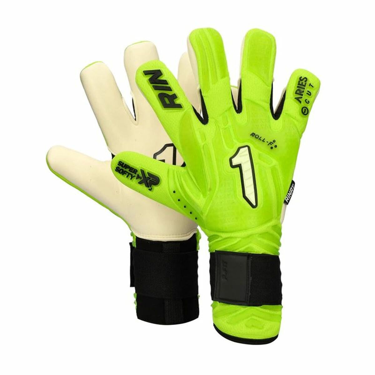 Goalkeeper Gloves Rinat Aries Némesis Prime Multicolour Adults Goalkeeper Gloves Rinat Aries Némesis Prime Multicolour Adults