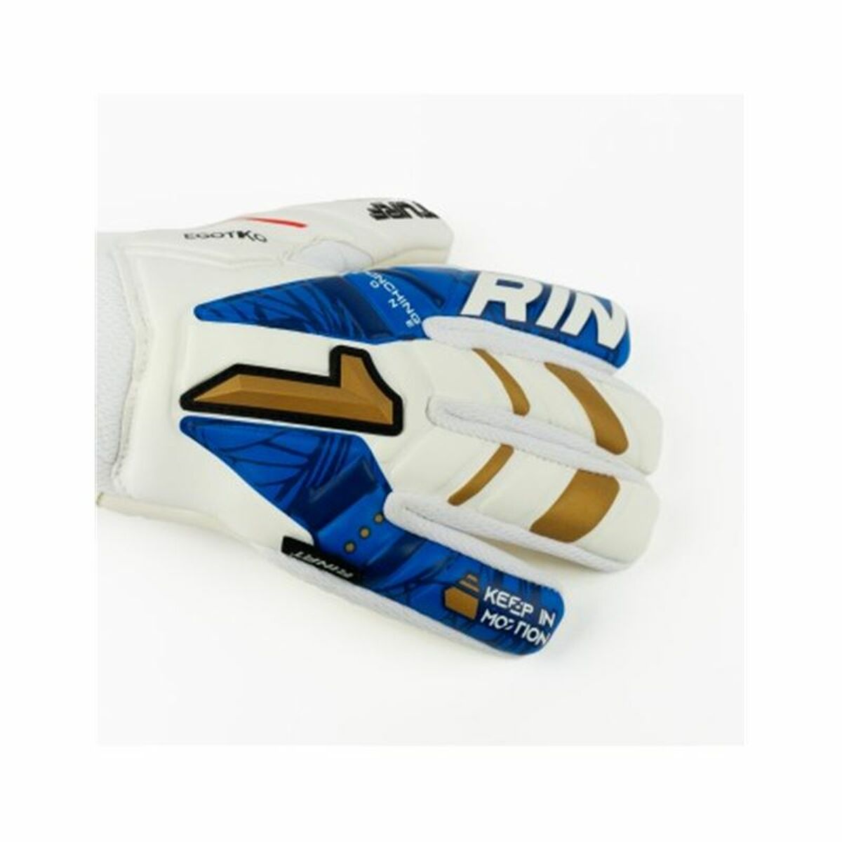 Goalkeeper Gloves Rinat Egotiko Vengador Spine Turf White