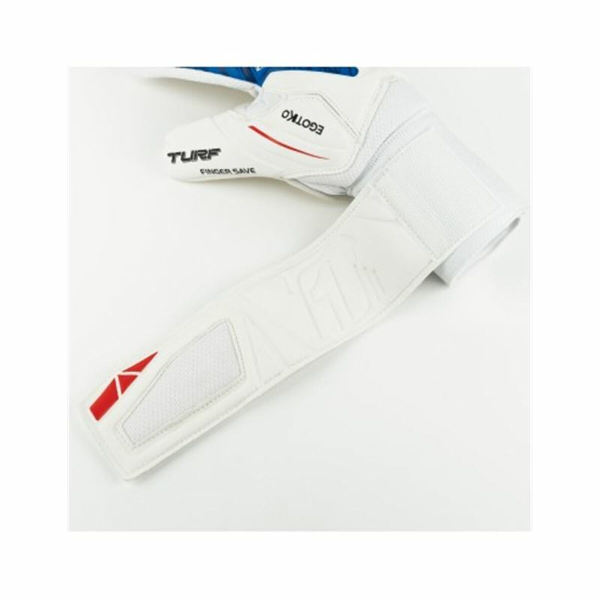 Goalkeeper Gloves Rinat Egotiko Vengador Spine Turf White