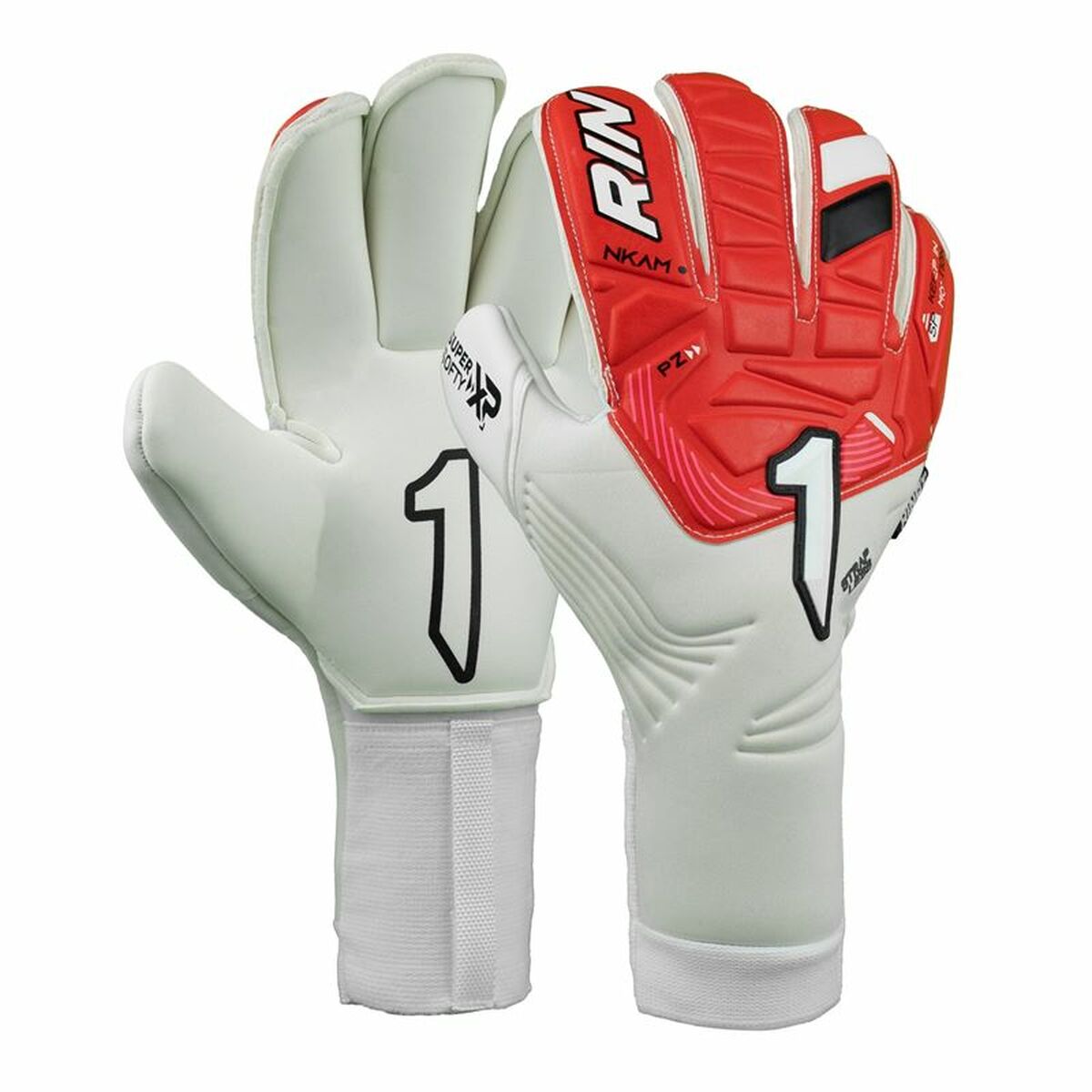 Goalkeeper Gloves Rinat Nkam Prime Infantil Red Goalkeeper Gloves Rinat Nkam Prime Infantil Red