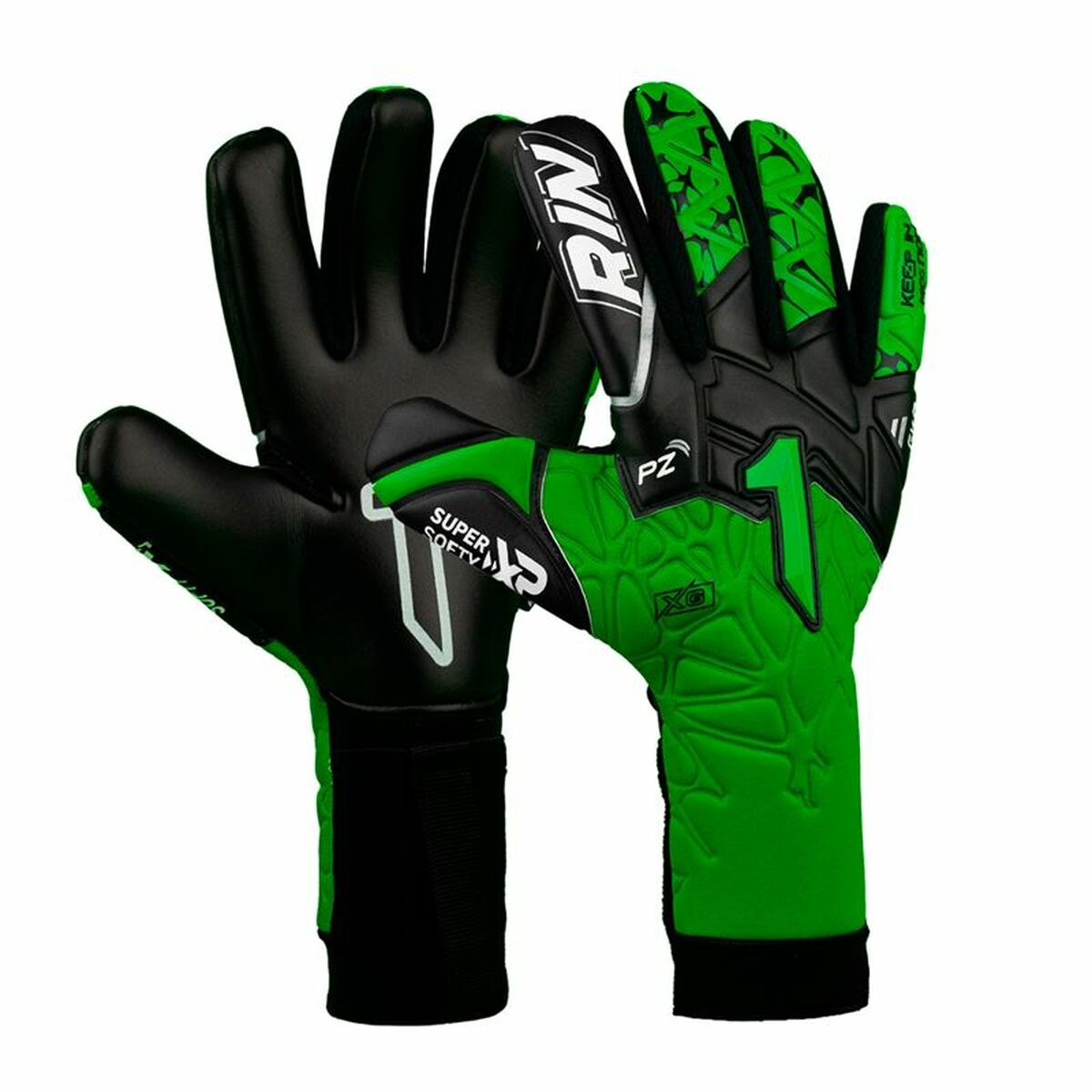 Goalkeeper Gloves Rinat Xtreme Guard Dominius Prime Green Goalkeeper Gloves Rinat Xtreme Guard Dominius Prime Green