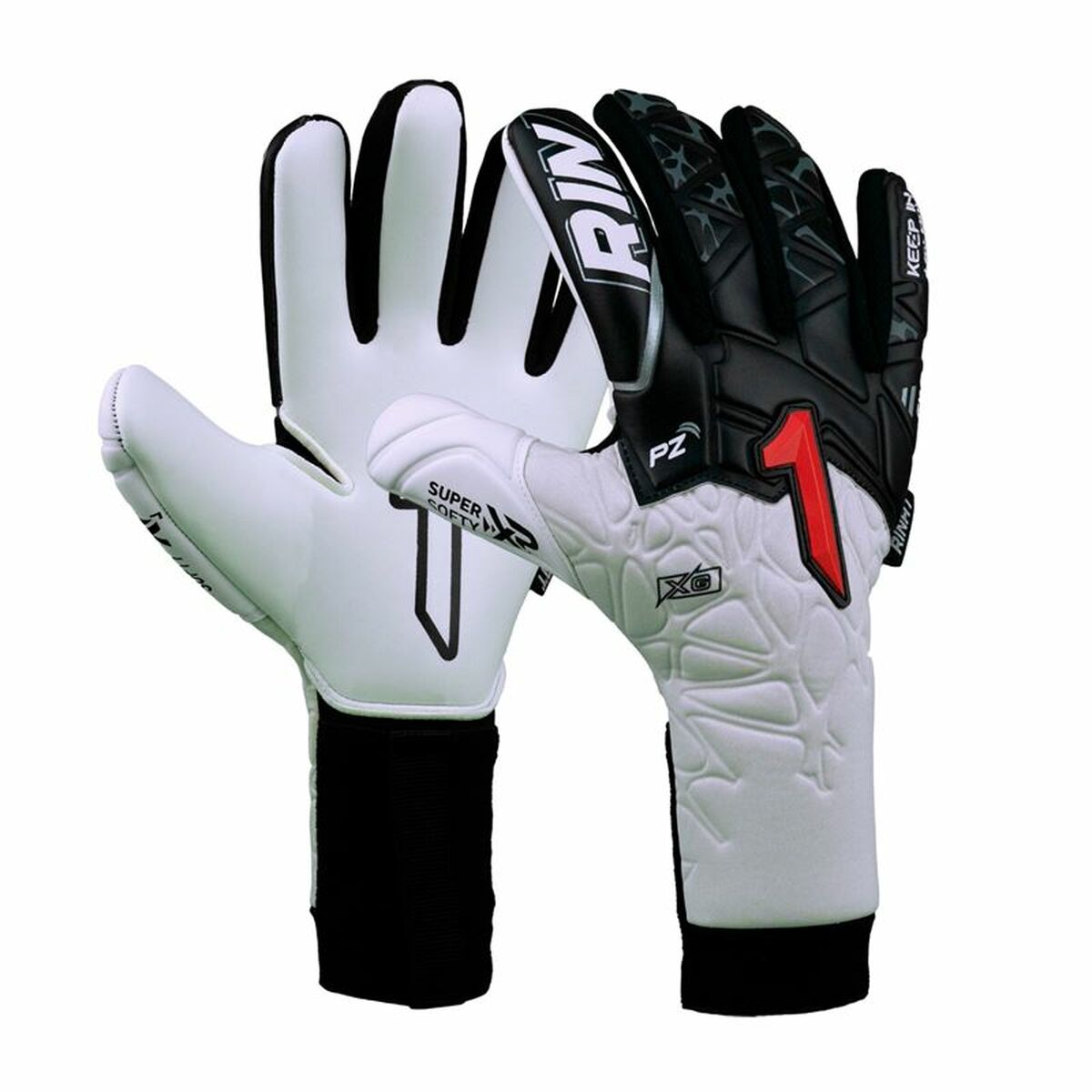 Goalkeeper Gloves Rinat Xtreme Guard Dominius Prime White Goalkeeper Gloves Rinat Xtreme Guard Dominius Prime White