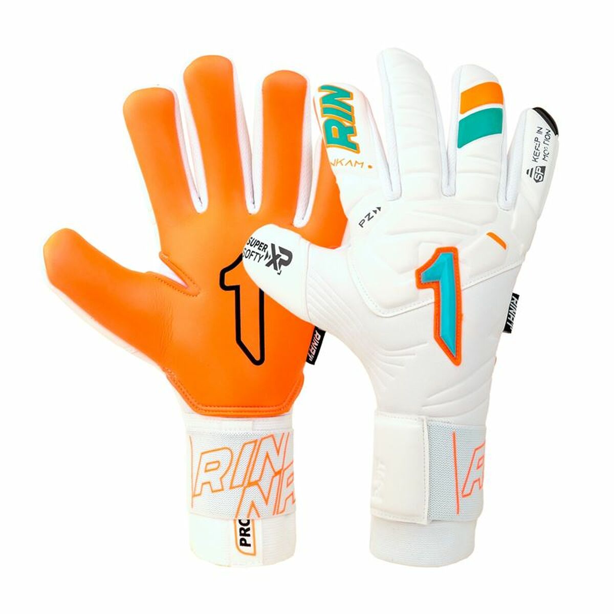 Goalkeeper Gloves Rinat Nkam Prime Infantil Orange Goalkeeper Gloves Rinat Nkam Prime Infantil Orange
