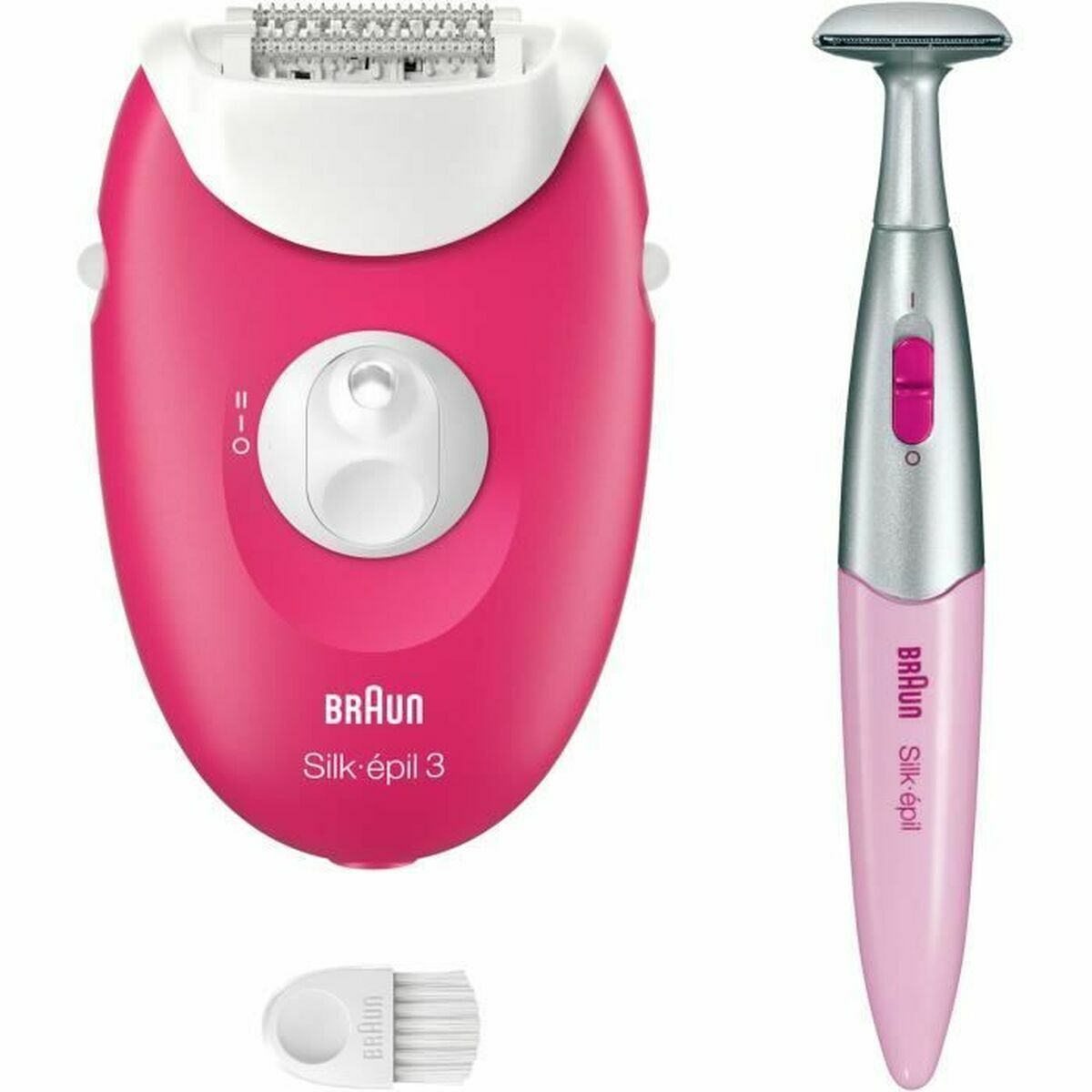 Electric Hair Remover Braun 3-202 Fuchsia Electric Hair Remover Braun 3-202 Fuchsia
