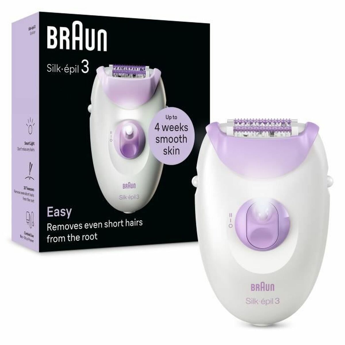 Electric Hair Remover Braun SILK EPIL 3 Electric Hair Remover Braun SILK EPIL 3