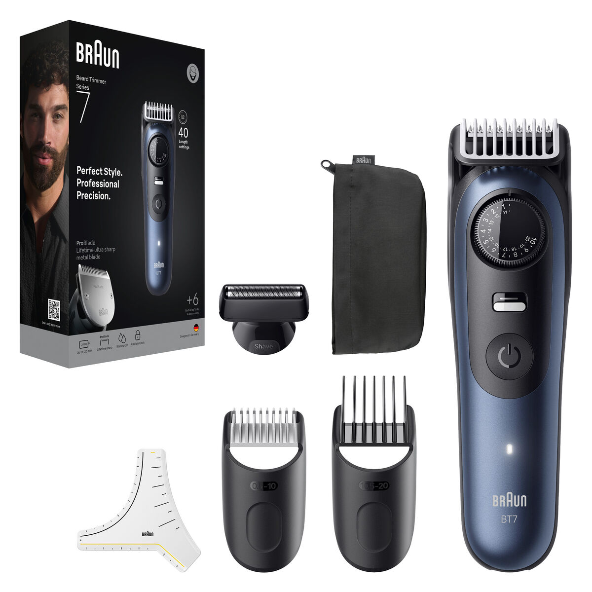 Hair Clippers Braun BT7520 S7 ESSENTIAL Hair Clippers Braun BT7520 S7 ESSENTIAL