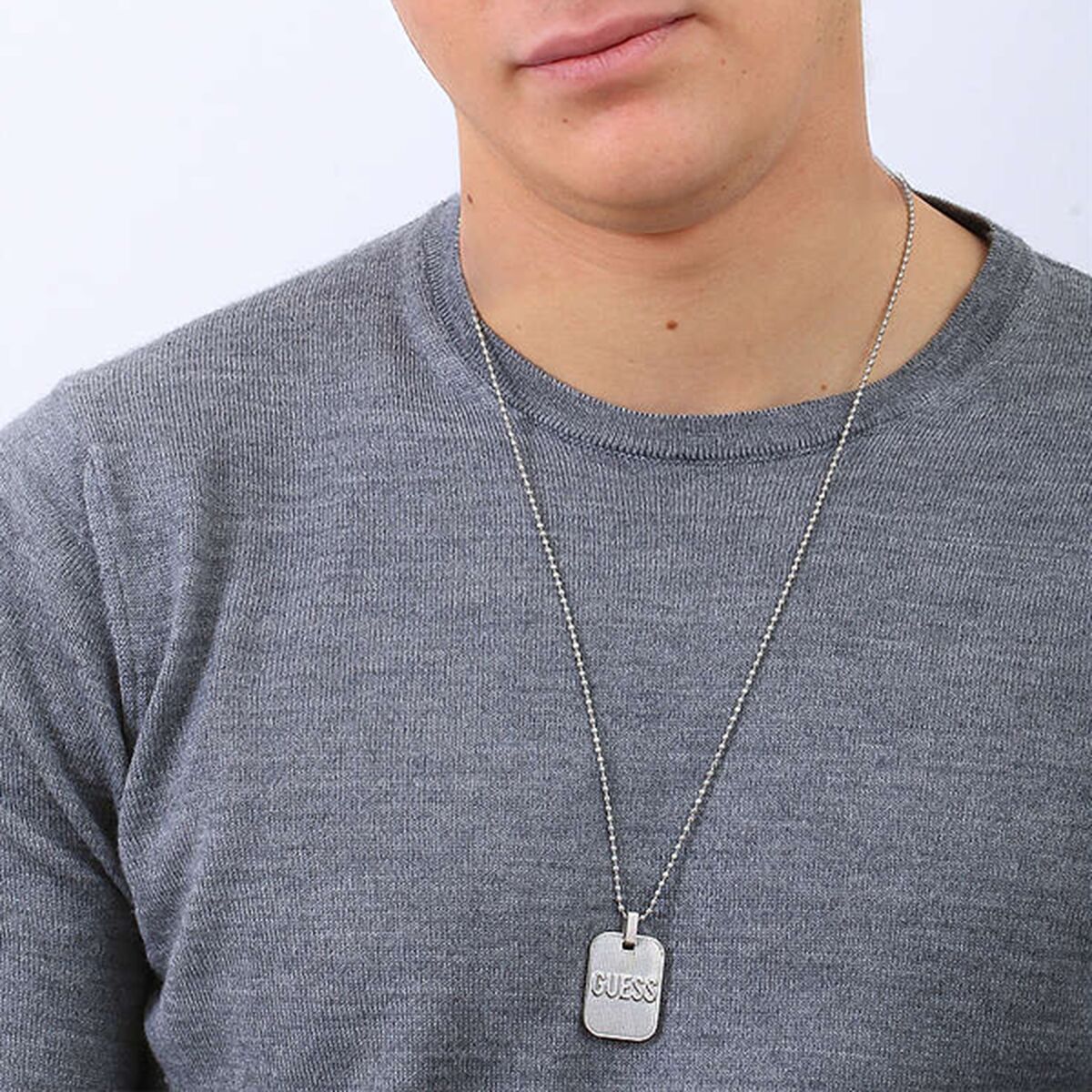 Men’s Necklace Guess JUMN01355JWSTT-U