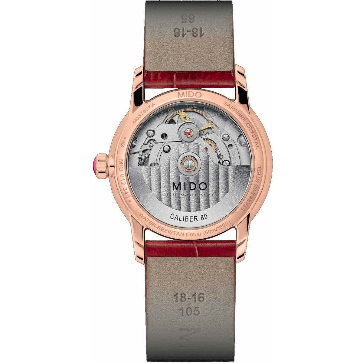 Ladies’ Watch Mido M0378073603101 ( 33 mm)