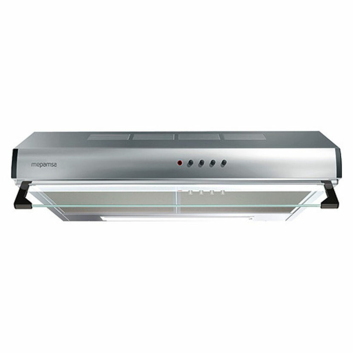 Conventional Hood Mepamsa Modena 70 cm Silver Steel 400 m3/h Conventional Hood Mepamsa Modena 70 cm Silver Steel 400 m3/h
